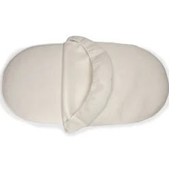 Naturepedic Organic Cotton Oval Crib Mattress with Breathable Cover for Stokke Sleepi V3
