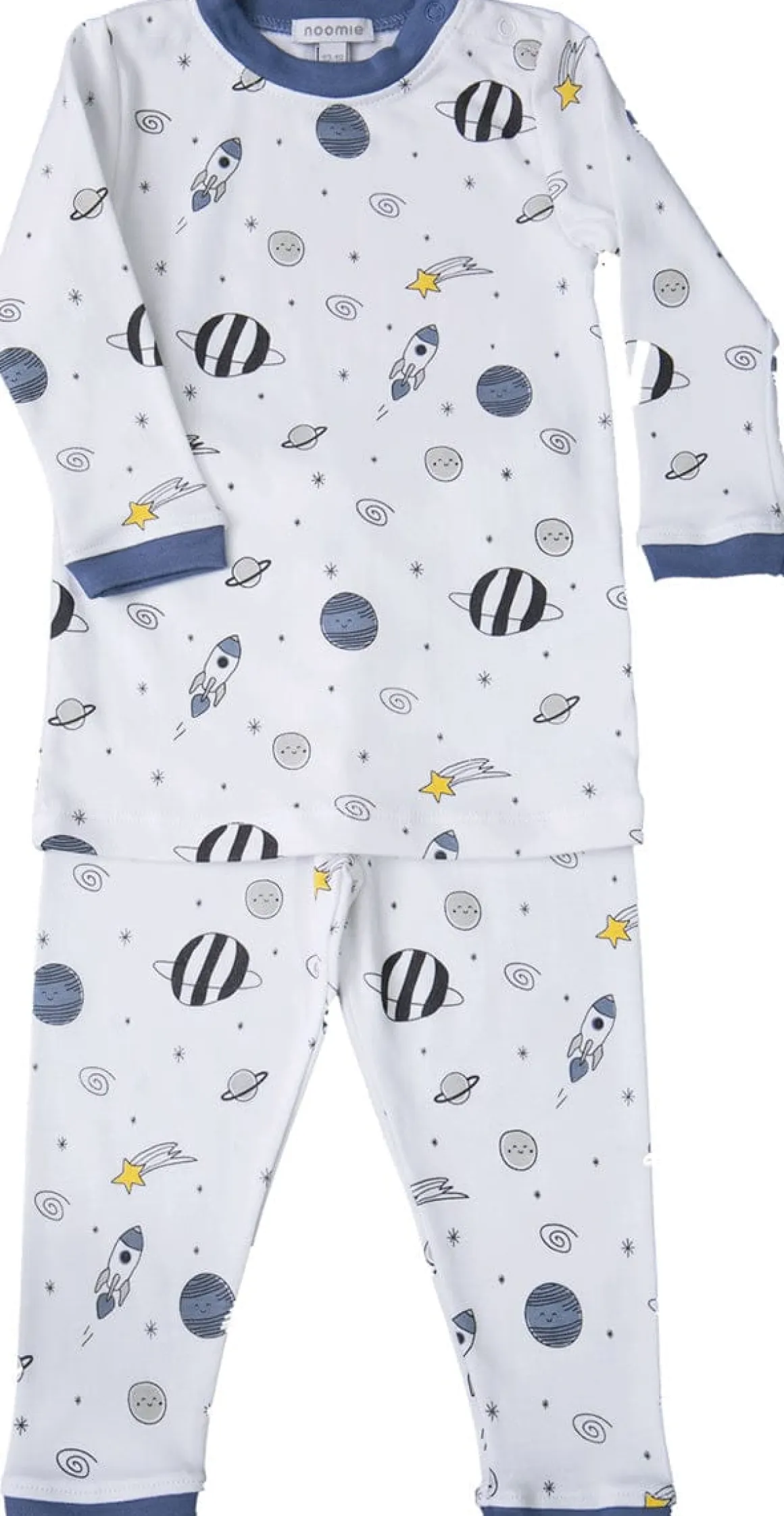 Noomie 2 Piece Pajamas - Blue Universe (12-18M)
