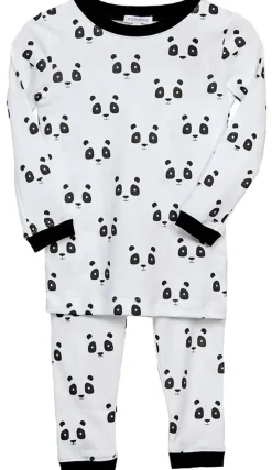 Noomie 2 Piece Pajamas - Pandas (4T)