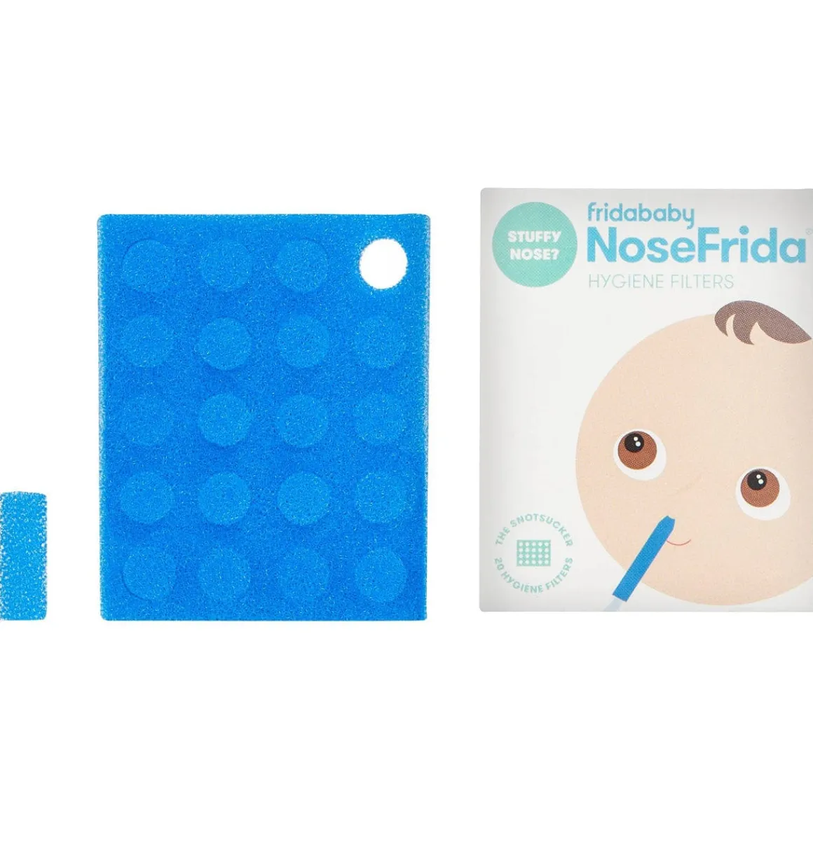 NoseFrida Replacement Filters - 20 Pack