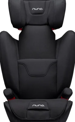 Nuna AACE Flame-Retardant Free Back Belt Positioning Booster Car Seat - Caviar