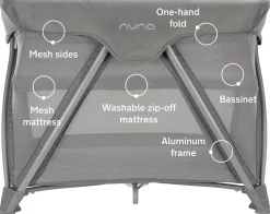 Nuna COVE Aire Go Playard - Frost