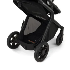 Nuna DEMI icon Stroller + PIPA aire Infant Car Seat Travel System - Caviar