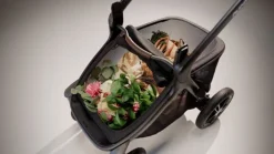 Nuna DEMI icon Stroller + PIPA aire Infant Car Seat Travel System - Caviar