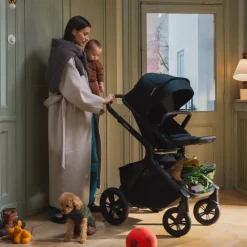 Nuna DEMI icon Stroller + PIPA aire Infant Car Seat Travel System - Caviar