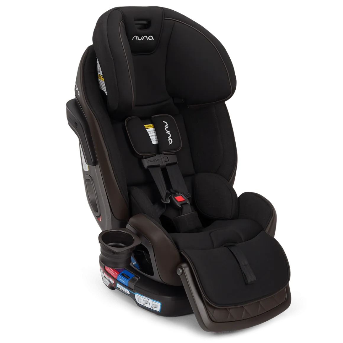 Nuna EXEC Next All-In-One Convertible Car Seat - Caviar / Chocolate