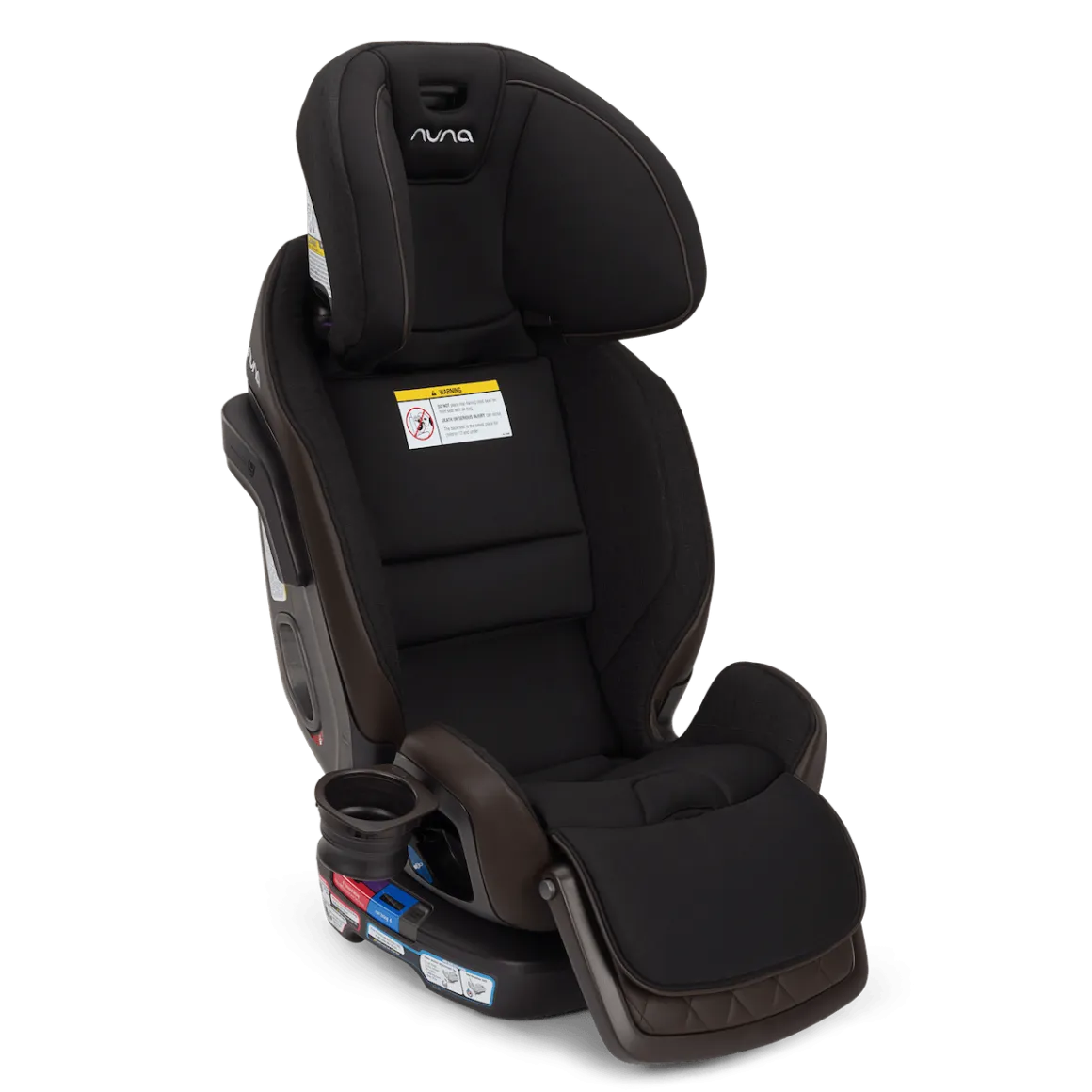 Nuna EXEC Next All-In-One Convertible Car Seat - Caviar / Chocolate