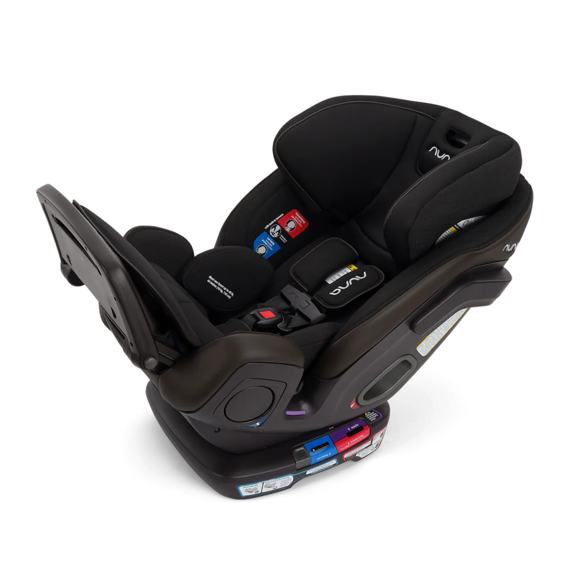 Nuna EXEC Next All-In-One Convertible Car Seat - Caviar / Chocolate