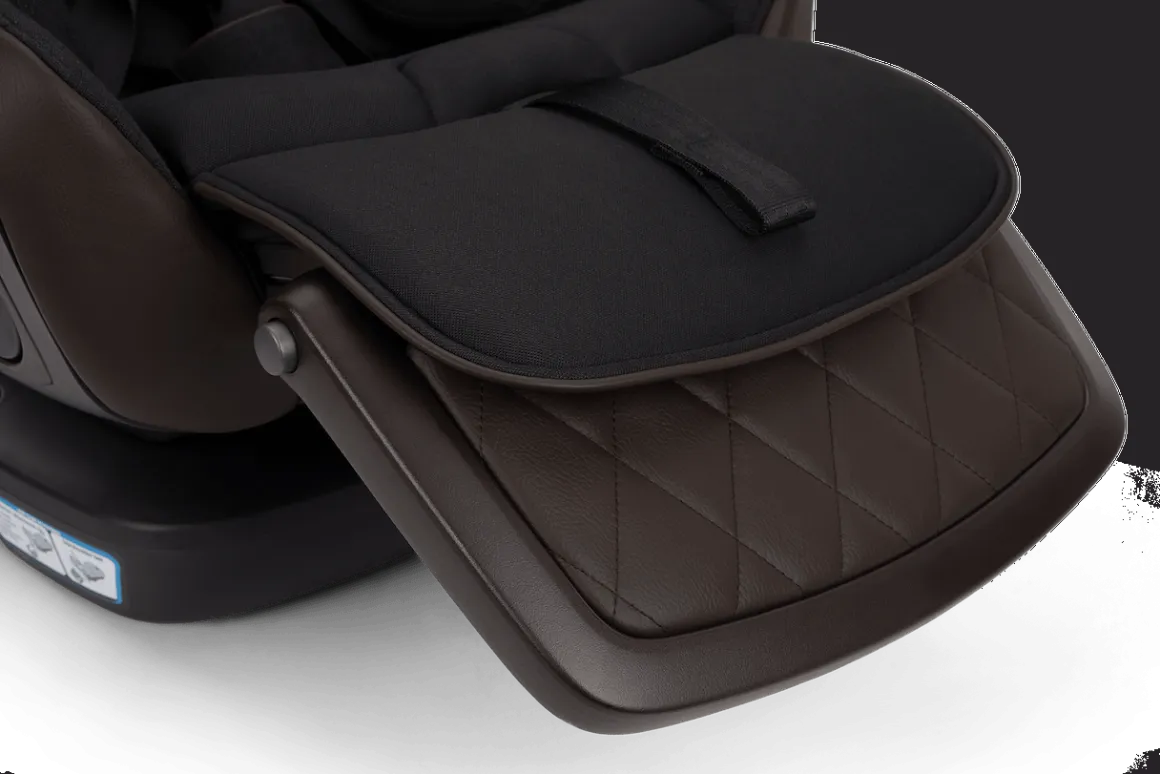 Nuna EXEC Next All-In-One Convertible Car Seat - Caviar / Chocolate