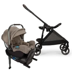 Nuna Flex System Frame + PIPA RX Travel System Bundle - Cedar