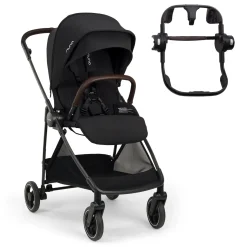 Nuna Flex System Frame + PIPA series adapter + Stroller Seat Bundle