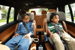 Nuna LUMN Harness to Booster Car Seat - Caviar