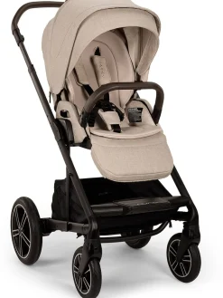 Nuna MIXX Next Stroller with Magnetic Buckle - Biscotti