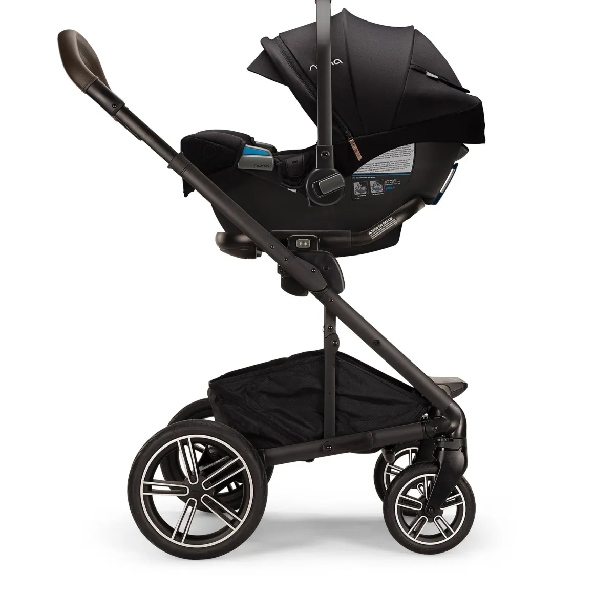 Nuna MIXX Next w/ Magnetic Buckle + Pipa RX Travel System - Granite