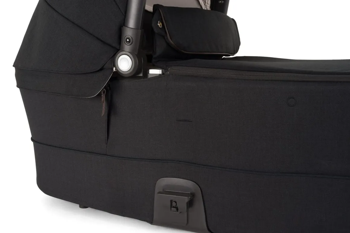 Nuna MIXX Series Bassinet + Stand (Folds with Stroller) - Caviar