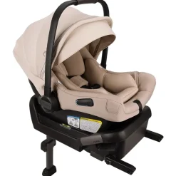 Nuna Pipa Aire Infant Car Seat + Pipa Series Base - Biscotti