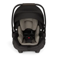 Nuna Pipa Aire Infant Car Seat + Pipa Series Base - Caviar / Chocolate