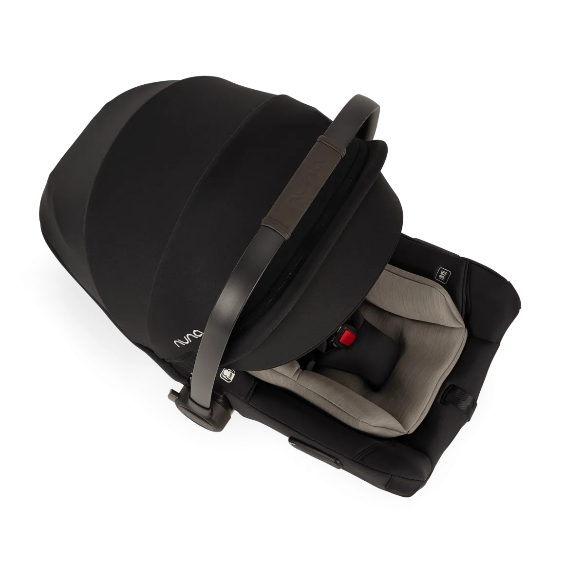 Nuna Pipa Aire Infant Car Seat + Pipa Series Base - Caviar / Chocolate