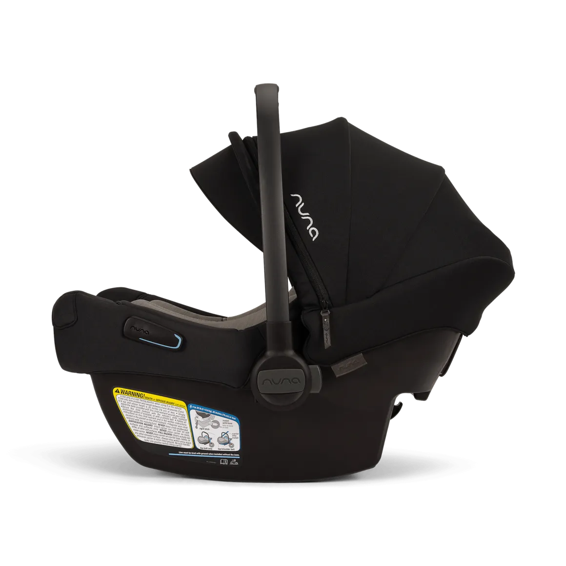 Nuna Pipa Aire Infant Car Seat + Pipa Series Base - Caviar / Chocolate