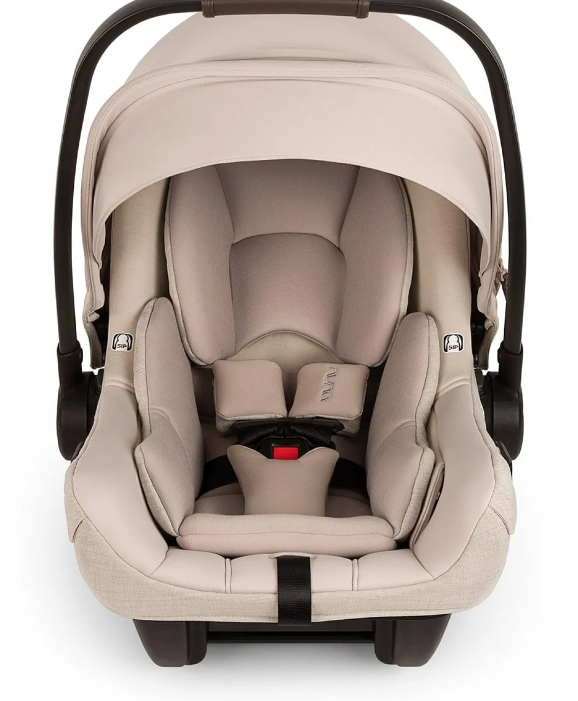 Nuna PIPA Aire RX Infant Car Seat + PIPA RELX Base with Load Leg - Biscotti