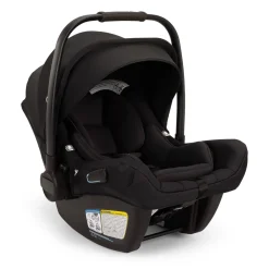 Nuna PIPA Aire RX Infant Car Seat + PIPA RELX Base with Load Leg - Caviar / Chocolate