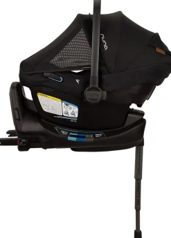 Nuna PIPA Aire RX Infant Car Seat + PIPA RELX Base with Load Leg - Granite