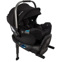 Nuna PIPA RX Infant Car Seat + RELX Base with Load Leg - Caviar / Chocolate