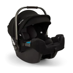 Nuna PIPA RX Infant Car Seat + RELX Base with Load Leg - Caviar / Chocolate