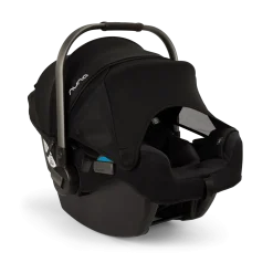 Nuna PIPA RX Infant Car Seat + RELX Base with Load Leg - Caviar / Chocolate