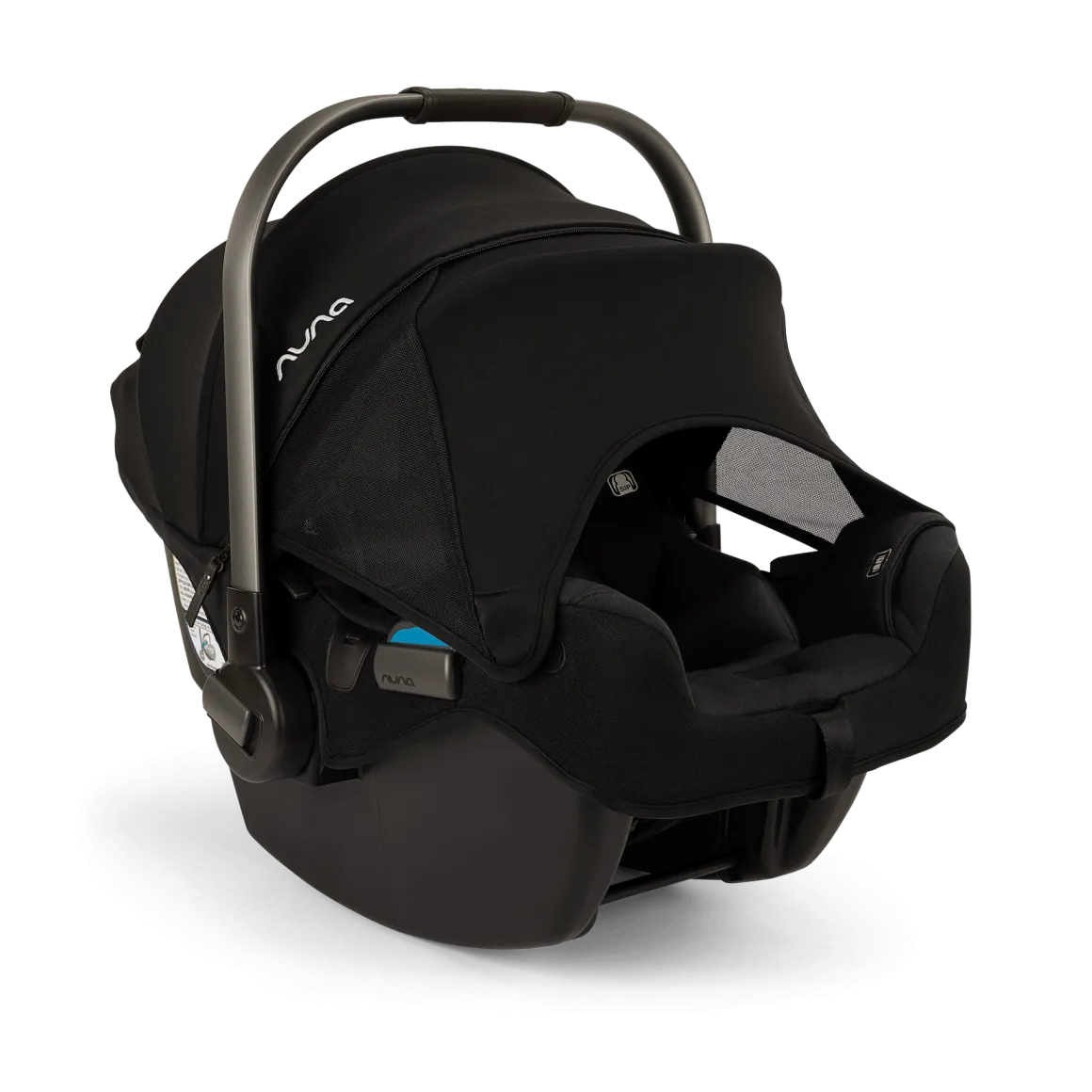 Nuna PIPA RX Infant Car Seat + RELX Base with Load Leg - Caviar / Chocolate