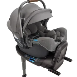 Nuna PIPA RX Infant Car Seat + RELX Base with Load Leg - Granite