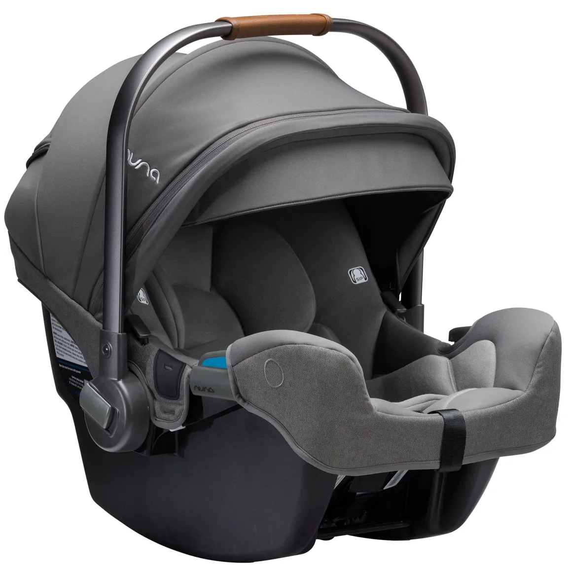 Nuna PIPA RX Infant Car Seat + RELX Base with Load Leg - Granite