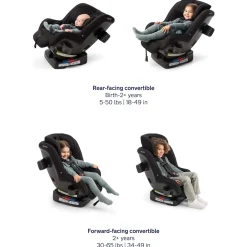 Nuna RAVA next Convertible Car Seat - Cedar