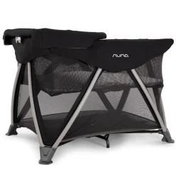 Nuna SENA Aire Playard with Zip-Off Bassinet + Changer (One Box) - Caviar