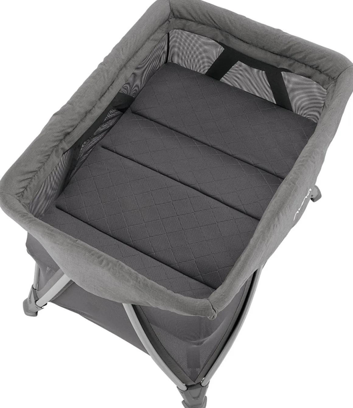 Nuna SENA Aire Playard with Zip-Off Bassinet + Changer (One Box) - Granite