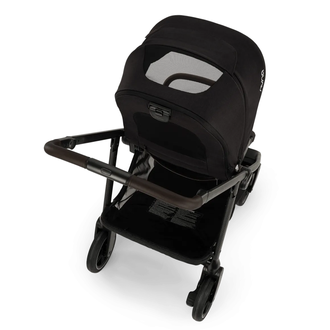 Nuna SWIV Lightweight Stroller - Caviar / Chocolate