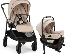 Nuna SWIV + PIPA Aire RX Travel System Bundle - Biscotti / Biscotti