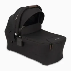 Nuna SWIV & TRIV Series Bassinet + Stand - Caviar / Chocolate