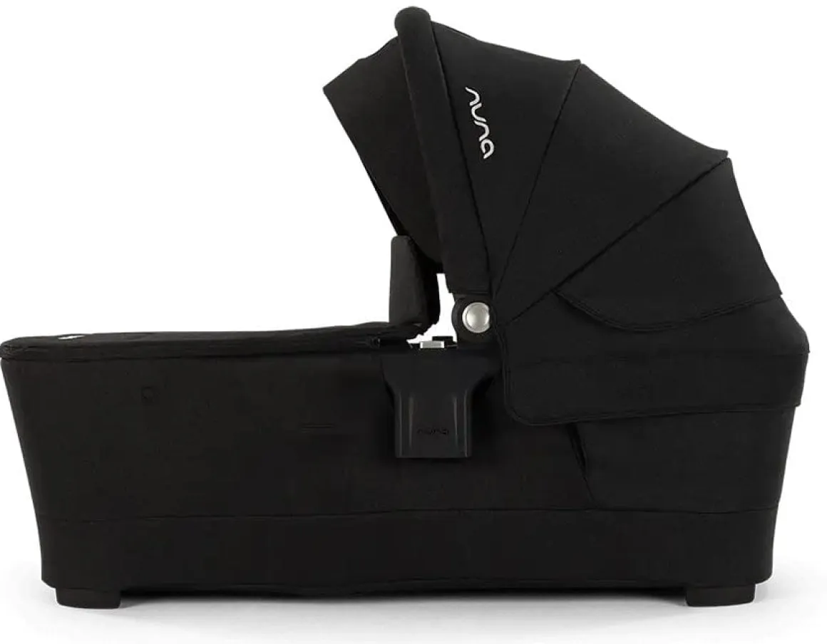 Nuna SWIV & TRIV Series Bassinet + Stand - Caviar