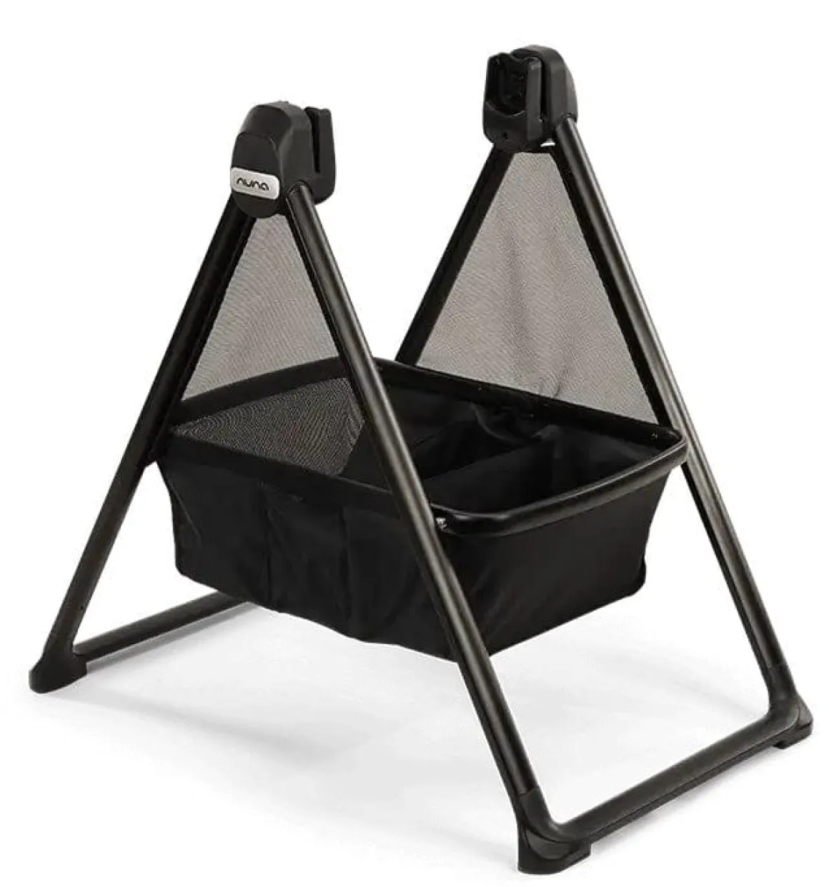 Nuna SWIV & TRIV Series Bassinet + Stand - Caviar