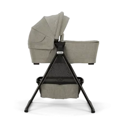 Nuna SWIV & TRIV Series Bassinet + Stand - Graphene (Nuna x BMW)