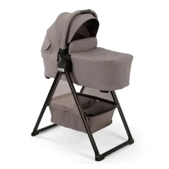 Nuna SWIV & TRIV Series Bassinet + Stand - Umber (Nuna x BMW)
