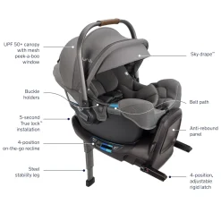 Nuna TAVO Next + PIPA Rx Travel System (2 Box) - Granite