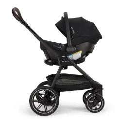 Nuna TRIV lx + PIPA urbn Baseless Infant Car Seat Travel System - Caviar