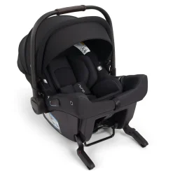 Nuna TRIV lx + PIPA urbn Baseless Infant Car Seat Travel System - Caviar
