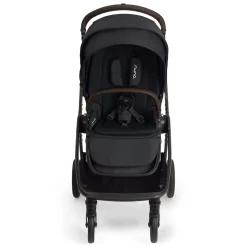 Nuna TRIV Next Compact Stroller - Caviar / Chocolate