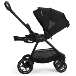 Nuna TRIV Next Compact Stroller - Caviar / Chocolate