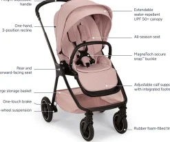 Nuna TRIV Next Compact Stroller - Thistle