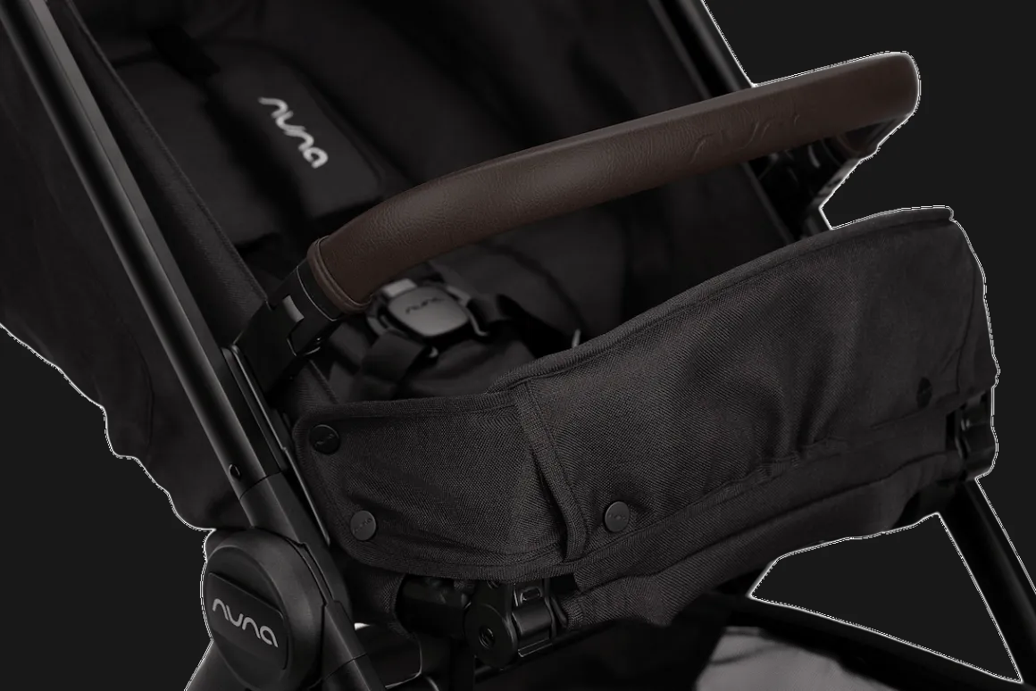 Nuna TRVL LX + PIPA urbn Baseless Infant Car Seat Travel System - Caviar / Chocolate