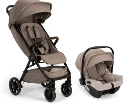 Nuna TRVL LX + PIPA urbn Baseless Infant Car Seat Travel System - Cedar